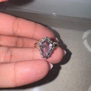 Amethyst Sterling Silver Ring